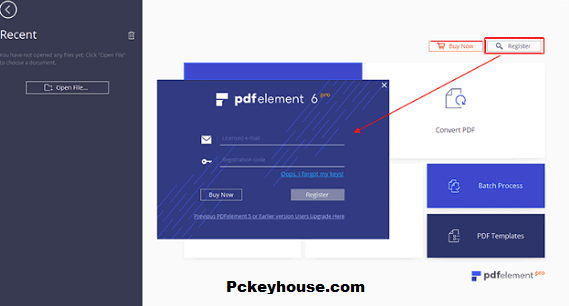 PDFelement Pro-Schlüssel