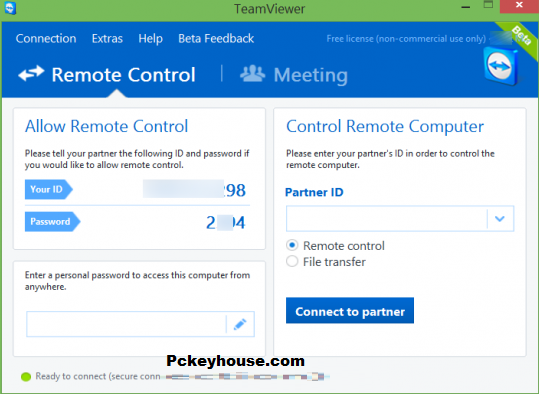 TeamViewer-Schlüssel