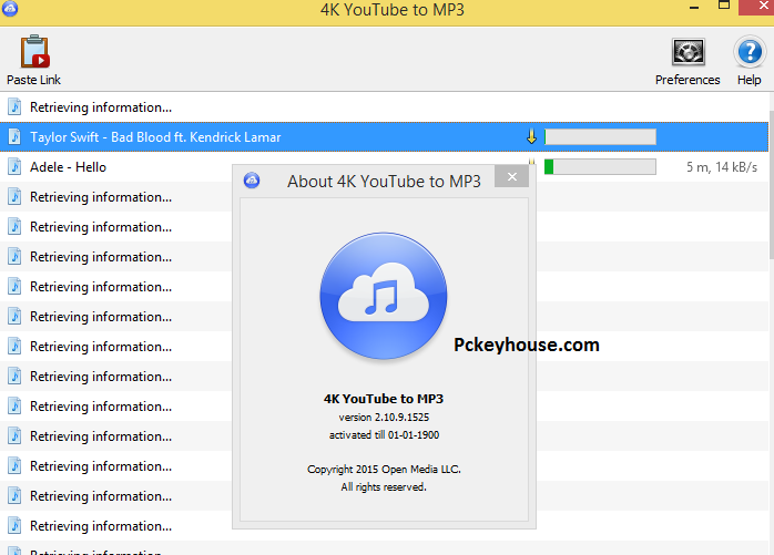 4K YouTube to MP3 4.9.5.5330 for mac download