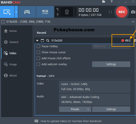 Bandicam 6.2.3.2078 downloading