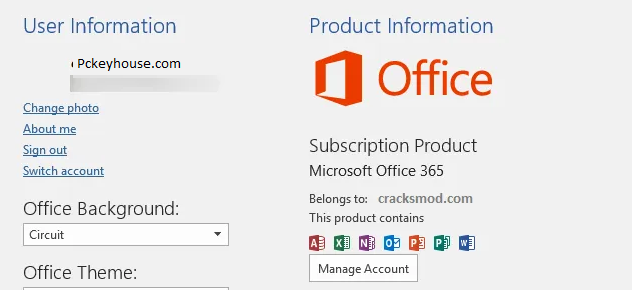 how to crack office 365