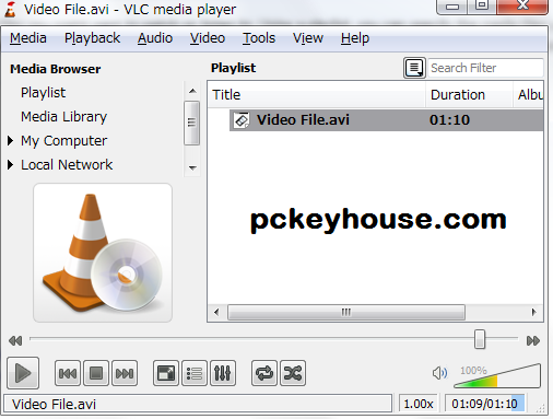 VLC Media Player Key